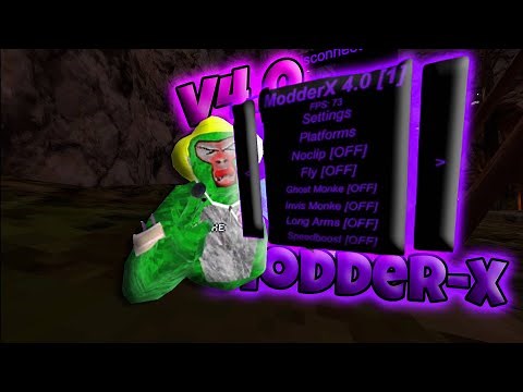The Modder-X Menu IS BACK! | Modder-X V4.0 | Gorilla Tag Modding