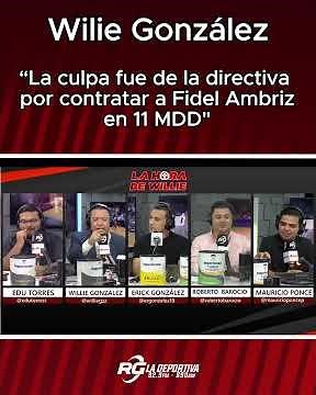 The board is to blame for signing Fidel Ambriz for $11 million. That guy is completely useless.