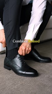 Business Ready 👞👌 Step into the room with The Chairman — a cap-toe dress shoe crafted with premium materials and expert construction for unmatched confidence and style. | Thursday Boot Company