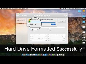 Format A Flash Drive Or External Hard Drive For MacOS X &Windows (MS-Dos or ExFat?)