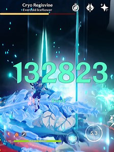 Mona Buff Showcase in Genshin Impact Gameplay