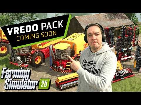 Vredo Pack DLC Preview for Farming Simulator 25