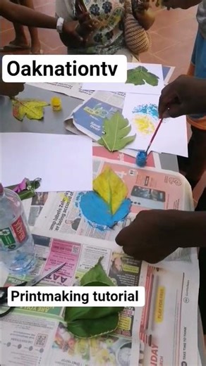 printmaking tutorial by the most creative arts master sir. sam #printedmatter