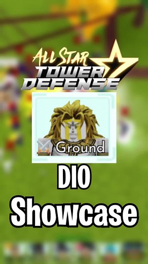 DIO Ascension 6 Star Showcase in All Star Tower Defense