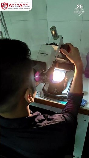 Learn Microscope Grading System with expert trainer. 😇. #shortsfeed
