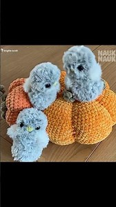 La chouette : Tuto crochet gratuit, rapide facile sur YouTube / The little owl: Free easy crochet