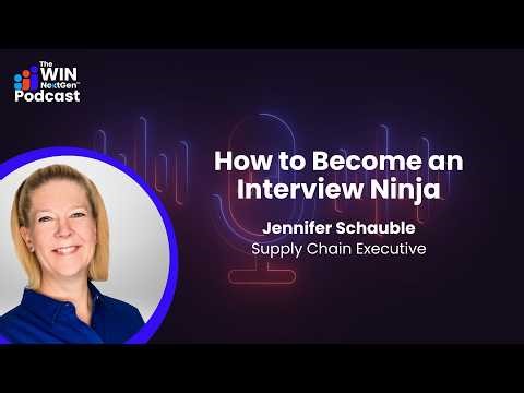 How to Become an Interview Ninja - Session 1 with Jennifer Schauble