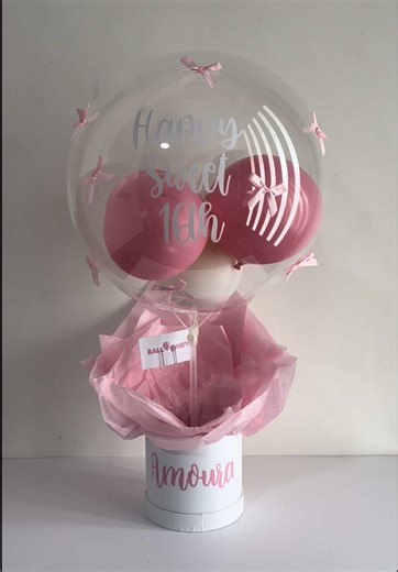 Happy 16th Birthday Custom Balloon Design