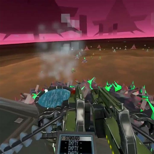 Us Above Them - a wave-based VR roguelike shooter game on Meta Quest