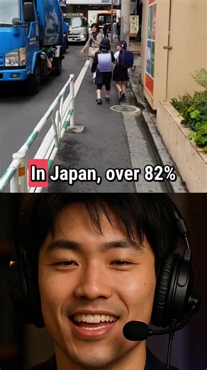In Japan, over 82% of elementary school kids walk to school completely on their own. No parents. No buses. No fear. You’ll see first graders crossing intersections, chatting with friends, and greeting neighbors, all before 8AM. Why? Because Japan is one of the safest countries on earth. Crime is rare, community trust is strong, and everyone takes responsibility for keeping the streets safe. In most countries, this would sound impossible, but here, it’s daily life. It’s what happens when a societ