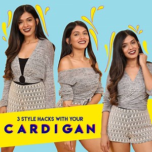 176K views · 4.4K reactions | Change up your everyday look with these cool ways to wear a cardigan! Tell us which hack is your favourite! | Hauterrfly | Facebook