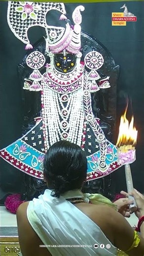 राजाधिराज द्वारकाधीश जी के मङ्गला आरती दर्शन 🙏🏻 #manglaaarti #ShridwarikadhishmandirOfficial