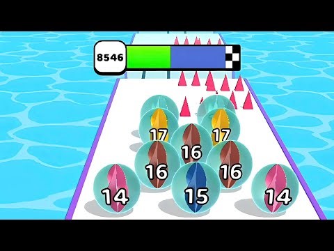 Marble Run 🥎 3D Game Color Ball Race Gameplay Android IOS Level 8541