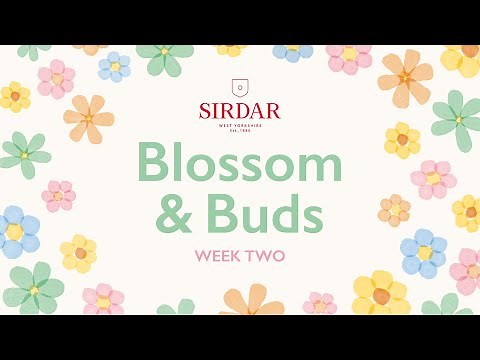 Sirdar Blossom & Buds Crochet Along: Week 2 - Wavy Flower Bed