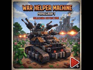 🚨 How to Build a 'War Helper' Machine in Minecraft