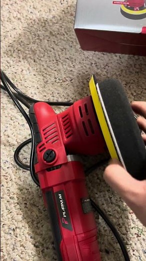 Platinum Series Buffer Polisher, 6 Speed Dual Action for Car Detailing, 6 inch, 5 Piece Set
