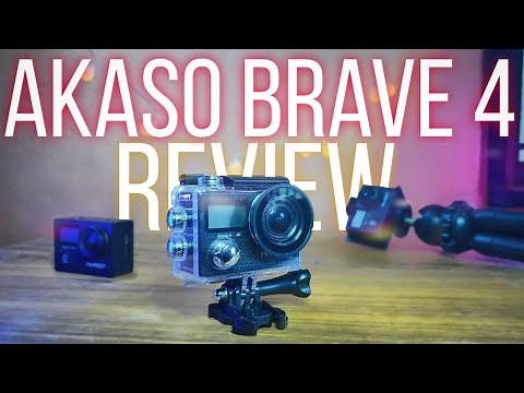 Akaso Brave 4 4K Action Camera Unboxing and Review