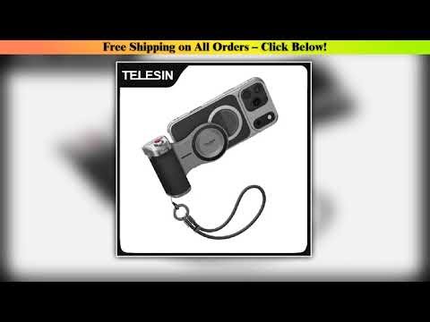 TELESIN Magnetic Master Grip Kit for iPhone 17 Pro ProMax Phone Camera Grip Standard Kit Graphene