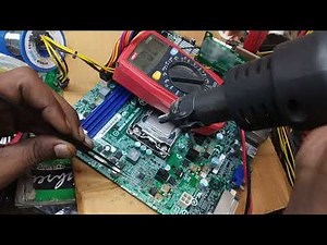 vrm section repair | हिंदी में मदरबोर्ड रिपेयर करना सीखे