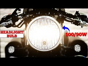 100/90w VS 60/55w Headlight Bulb - Legal Headlights for Bike & Car