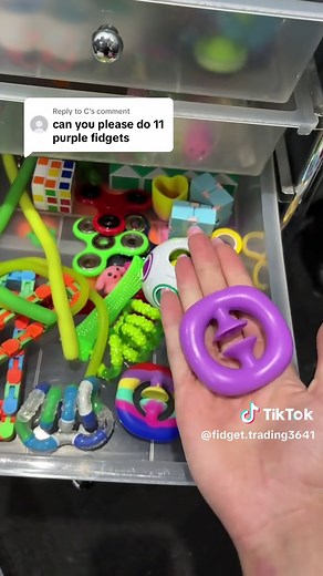 Discover 11 Fun Purple Fidgets for Trading