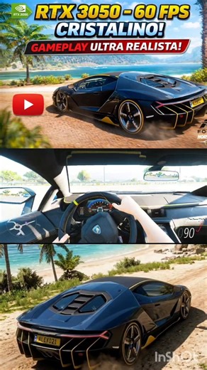 O Melhor Upgrade para i7 4770 em 2026! 🚀 RTX 3050 em 2K Lamborghini Centenario.