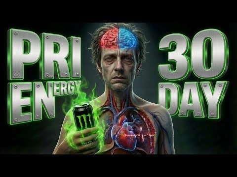 30 Days of Monster Energy — A Medical CGI Journey Inside the Human Body #3d #science #facts #energy