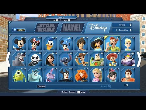 Disney Infinity 3.0 All Characters Including Peter Pan Updated (2025)