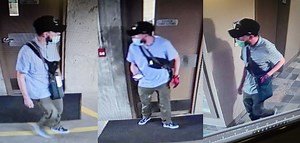 Okotoks RCMP search for parking garage smash-and-grab suspect