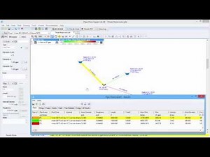 Pipe Flow Expert Software Three Reservoirs
