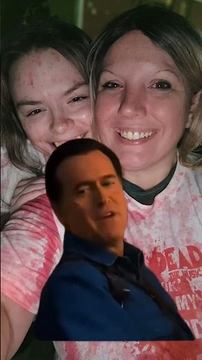 Front row fun in the splash zone! 🎭💀