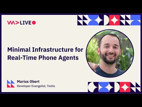 Minimal infrastructure for Real‑Time Phone Agents: transcripts in, responses out