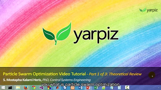 【yarpiz project】粒子群优化算法的matlab实现(完整版)（英文字幕）