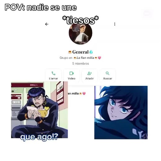 únase y los beso #banana #nose #lerolero #jojosbizarreadventure #demonslayer #teammultifandom🌷 #josuke