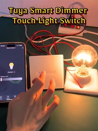 Tuya Smart Dimmer Touch Light Switch | Smooth Slider Control #SmartDimmerSwitch#TouchDimmer#SmartLightSwitch#SmartLighting#TuyaSmart#HomeAutomation #SmartHome#LEDLighting#GadgetTok#TechTok #171B1#SLS#SLSSmart#SLSSmartHome#SLSSmartSwitch #EUStandard