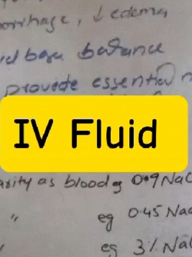 Replying to @shams.ur.rehman78 IV fluid #basic concept #nursing#Nurse Salman