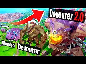 Fortnite LARGEST MONSTERS Size Comparison In Chapter 3!