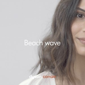 Engineered to do more than straighten. Curved for curl control. The Dyson Corrale™ straightener is designed with a curved outer body, to support curl structure when creating styles. So you can perfect your soft waves technique and soften curls by gently brushing hair to finish. Discover more styles here: http://ms.spr.ly/6180dJAjA | Dyson