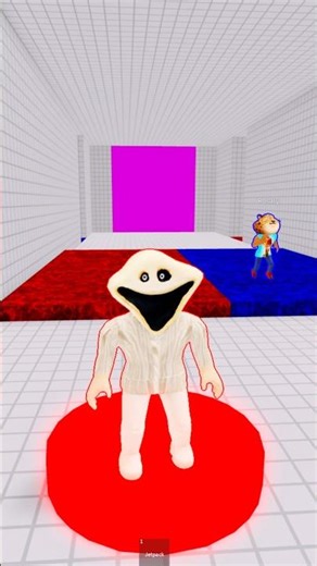 Hungry Worm Blue And Red Teamwork Obby - Roblox #roblox #games #shorts