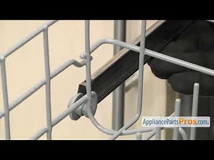 How To: Frigidaire/Electrolux Dishwasher Upper Dishrack Assembly 5304517201