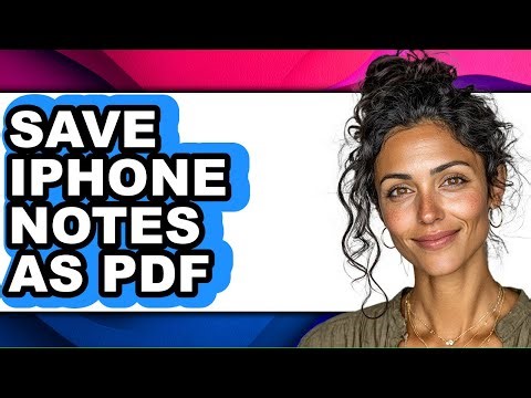 How to Save Iphone Notes as Pdf (easy Method)