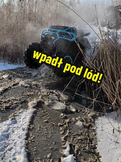 lodołamacz #cfmoto #atv na jeziorze