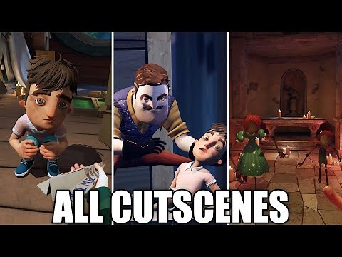 All Hello Neighbor 2 Cutscenes (Updated)