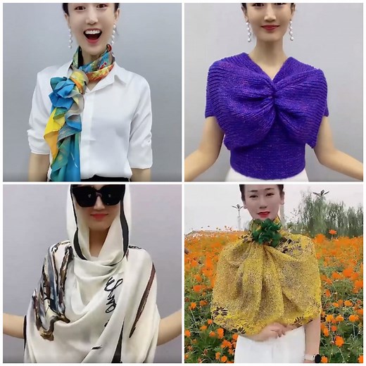 Simple techniques to exquisite scarf styling! 🥰 | Simple Life