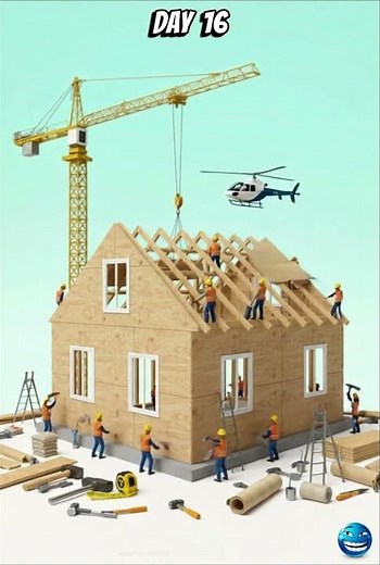 Building 45 Days Dream House | Amazing Home Construction Time-Lapse