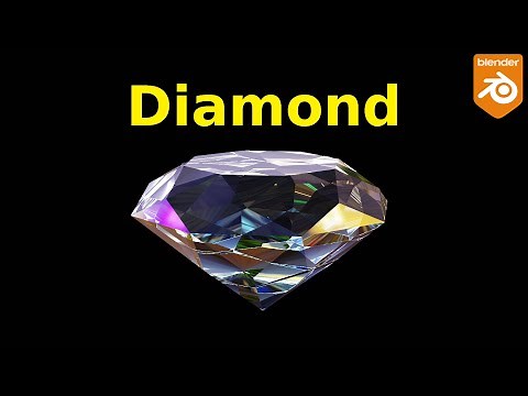 Diamond in Blender Eevee 3.2 - Tutorial