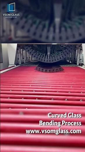 How Does Glass Bend? A Complete Look at the VSOM GLASS Bending Process！