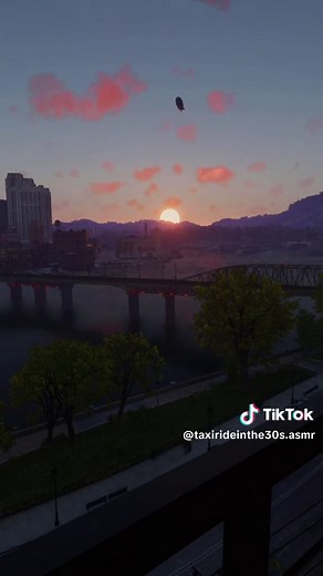 Sunset Timelapse for Relaxation and ASMR Experience