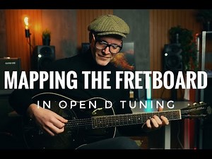 How to Map the Fretboard Quick & Easy in Open D