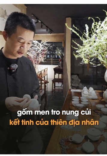Triển lãm vẫn đang diễn ra, các bạn ghé chơi nhé ##art #teaart #gốm #gốm_sứ #triểnlãm